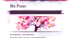 Desktop Screenshot of miaponzo.com